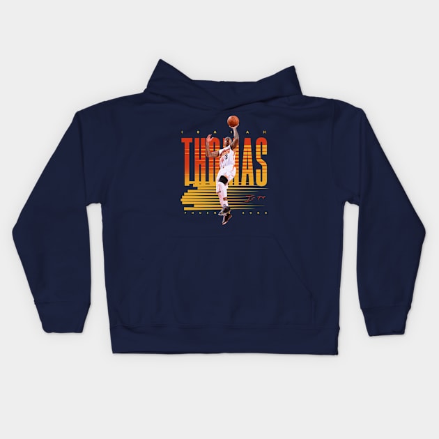 Isaiah Thomas Kids Hoodie by Juantamad